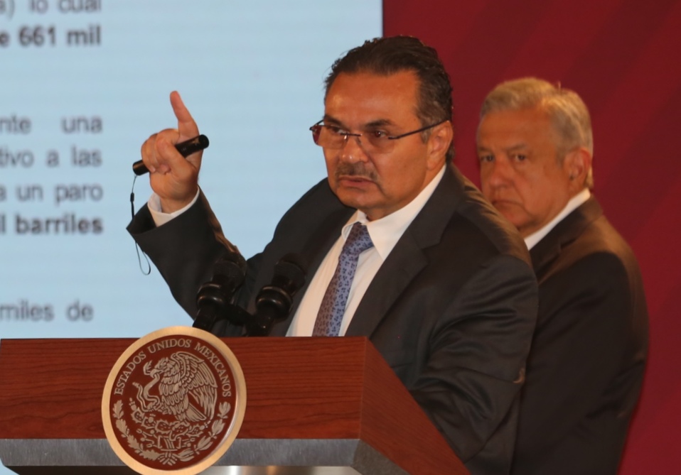 El director general de Pemez estima que e estima que para el 1 de diciembre sean un millón 778 barriles de petróleo. /Javier Ríos