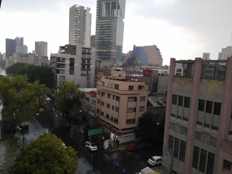 Hay lluvia en 12 alcaldías de la CdMx. (Notivox Digital)