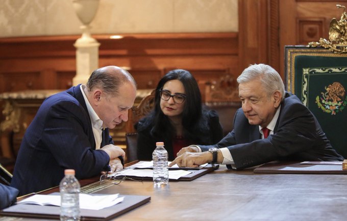 AMLO se reúne con directivos de Grupo HSBC en Palacio Nacional/Especial.