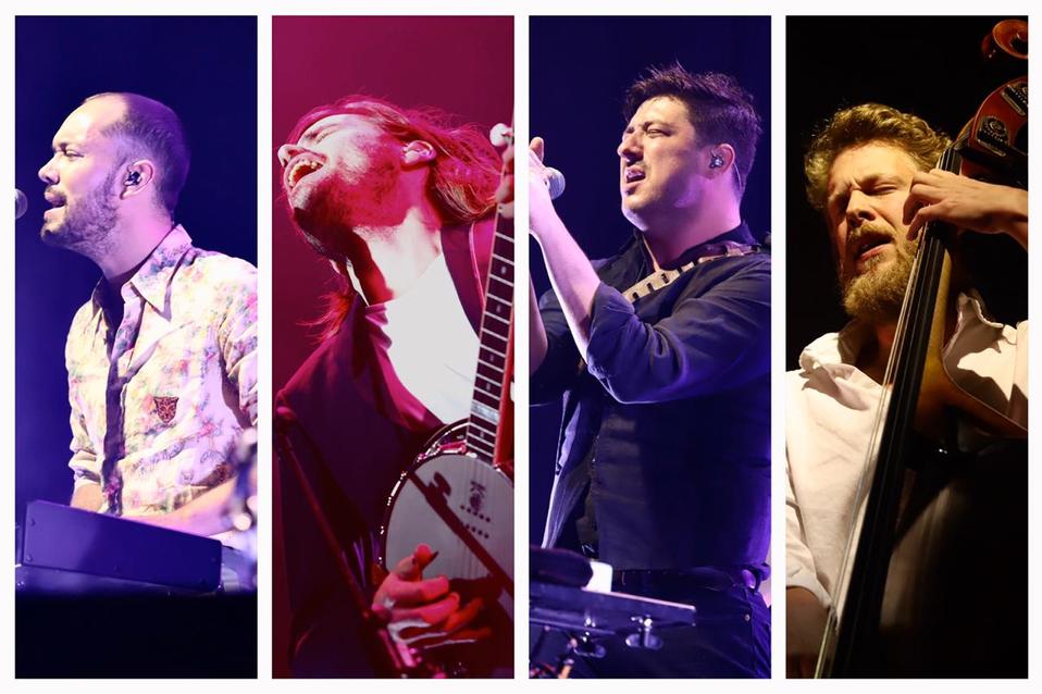 Mumford & Sons en el Pepsi Center (Edgar Negrete).