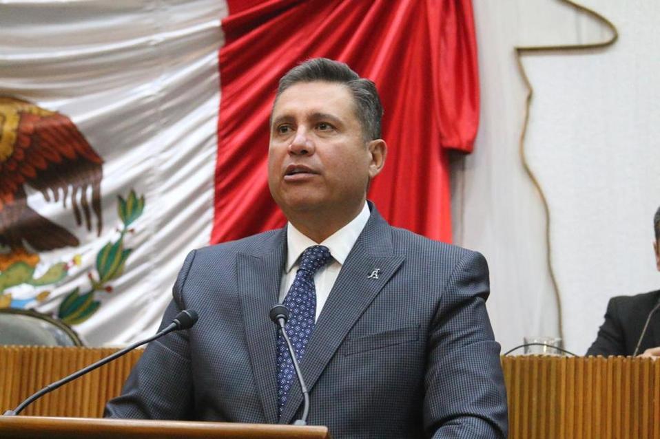 El presidente de la Comisión de Justicia y Seguridad Pública, el diputado priista, Álvaro Ibarra Hinojosa. Foto: Archivo