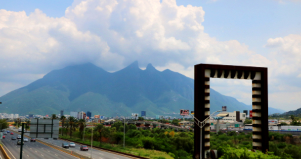 Monterrey y su área metropolitana. Foto: Leonel Rocha.