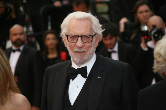 Donald Sutherland criticó la actitud de la ONU ante el cambio climático (Shutterstock).