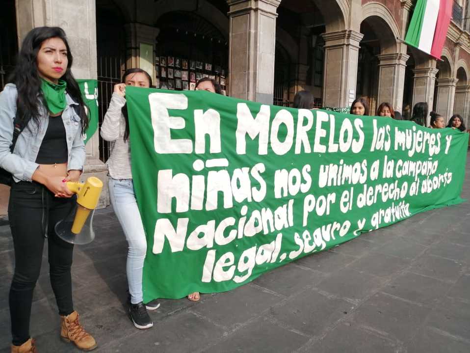 Feministas marchan para exigir despenalización del aborto en Morelos/David Monroy.