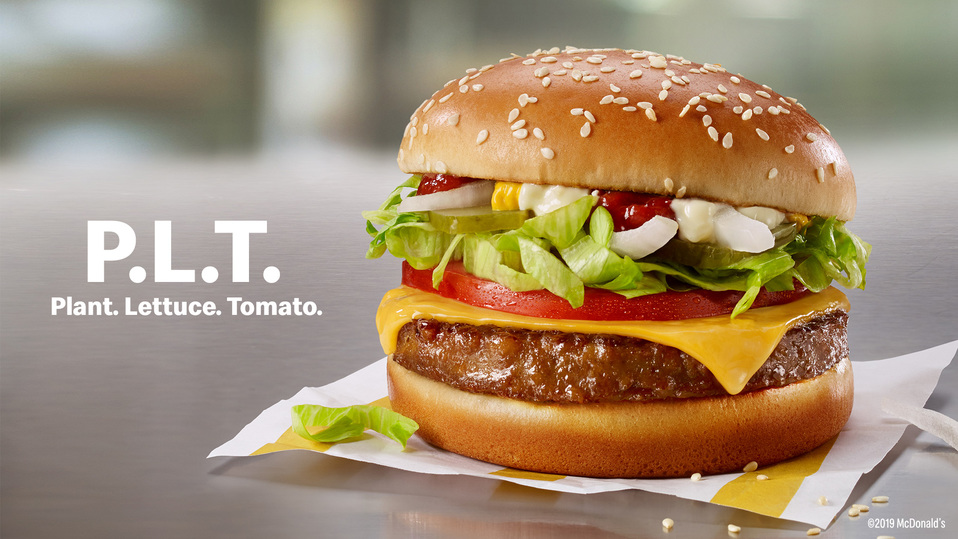 Hamburguesa sin carne de McDonald's (Especial)