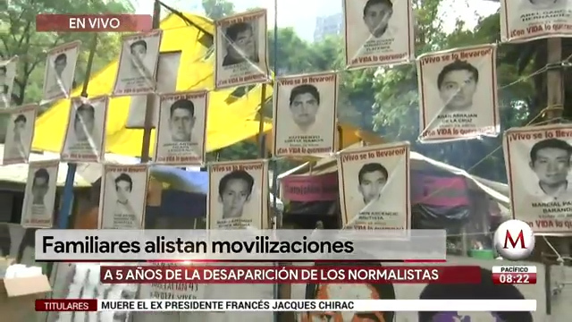 Padres de los 43 se alistan para movilizaciones en CdMx- Grupo Milenio