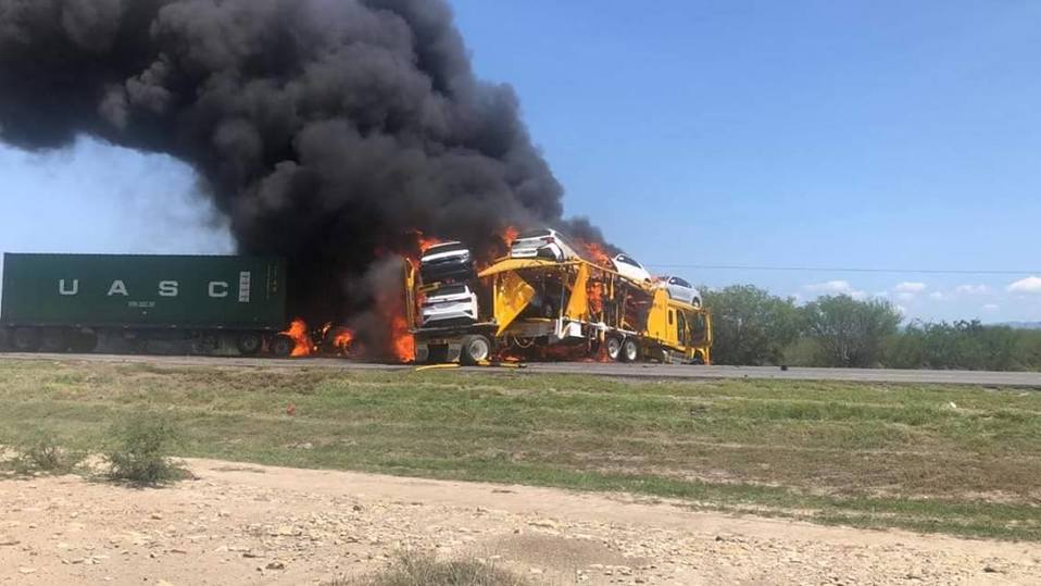 Accidente carretero sobre Victoria-Zaragoza deja un muerto.
