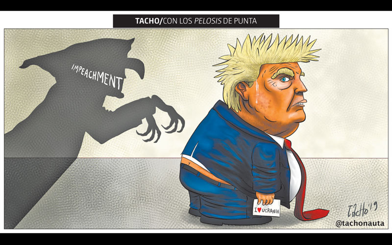 Con los ‘pelosis’ de punta.
