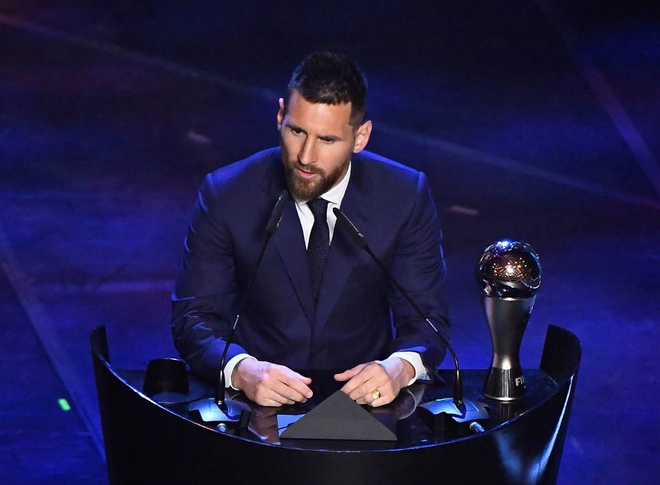 Lionel Messi gana el premio The Best 2019 al mejor jugador del año (Reuters)
