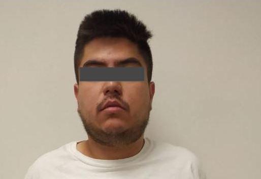 El sujeto, identificado como Carlos "N", de 32 años de edad. (Foto: Especial)
