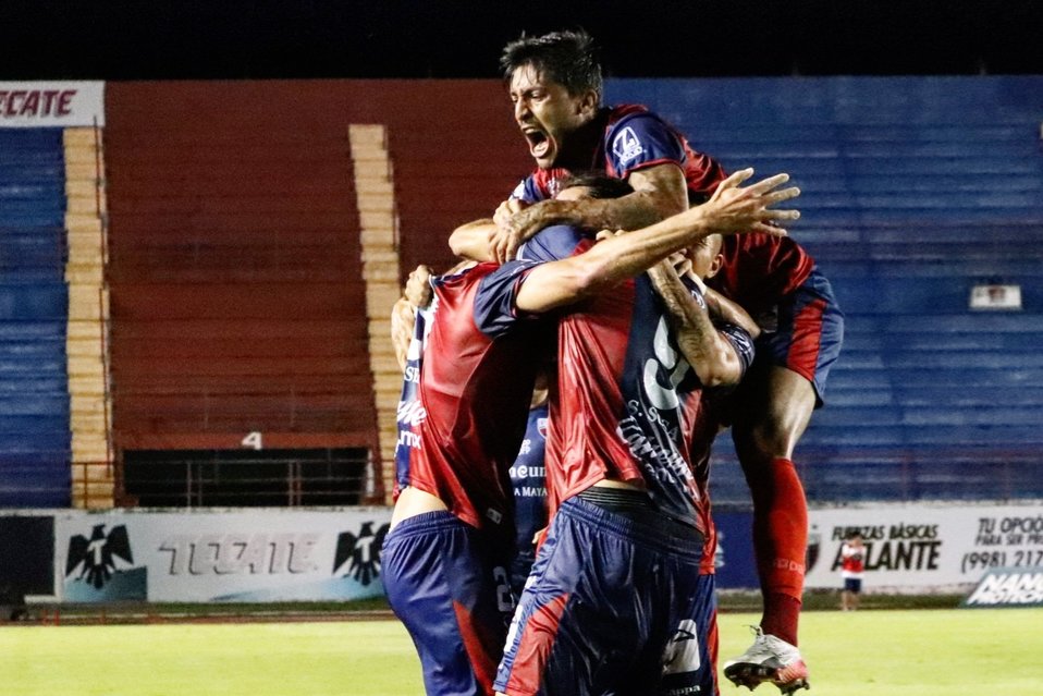 Alfonso Luna inauguró el marcador al minuto 18 y el argentino Federico Rasmussen puso el 2-0 (Tomada de Twitter @Atlante)