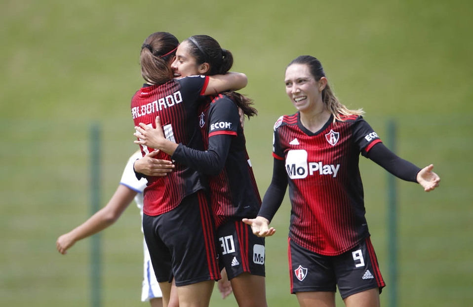 Atlas femenil quiso remontar, pero tuvieron que quedarse con la igualada (Mexsport)