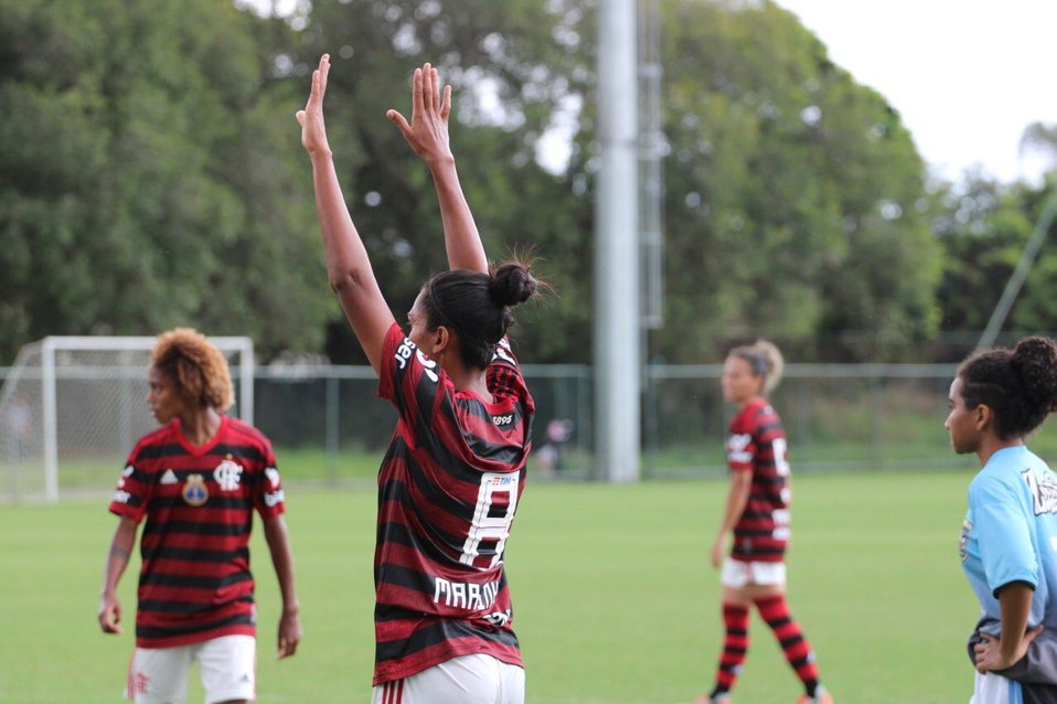 Flamengo golea 56-0 al Greminho en el campeonato femenil de Brasil