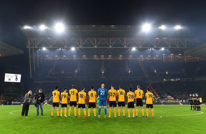 La imagen de los Wolves para despedirse de José José (Twitter: @WolvesEspanol)