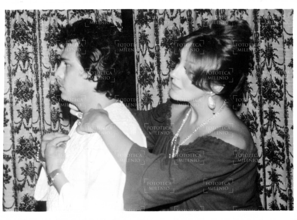 José José junto a Anel (Fototeca MILENIO).