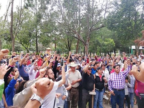 Piden que se done otro terreno y no un parque. (Abadiel Martínez)