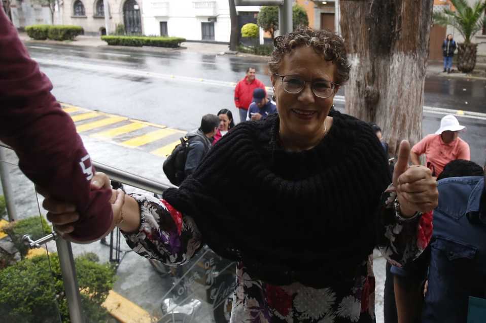Bertha Luján, presidenta del Consejo Nacional de Morena (Ariana Pérez)