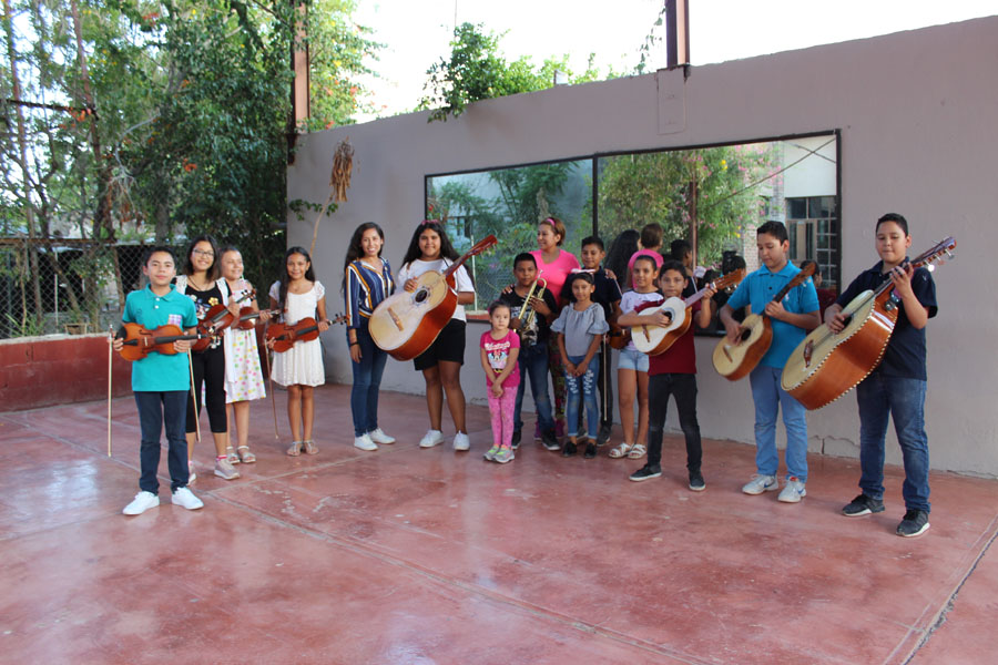 La invitación a la Escuela de Música Francisco Cedillo está abierta para todos los niños sin excepción. (Especial)