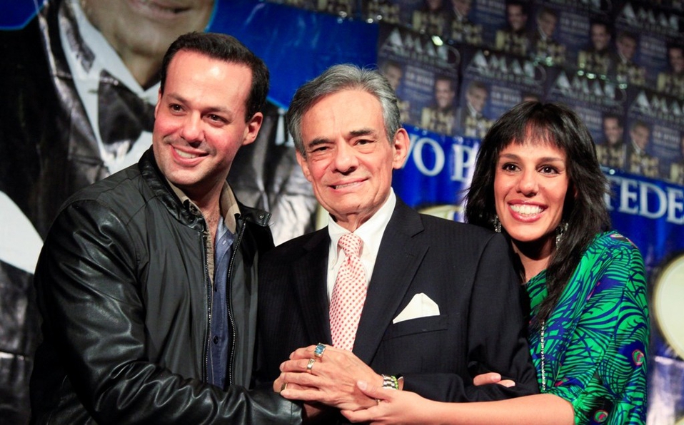 José Joel y Marysol, hijos mayores de José José (Cuartoscuro).