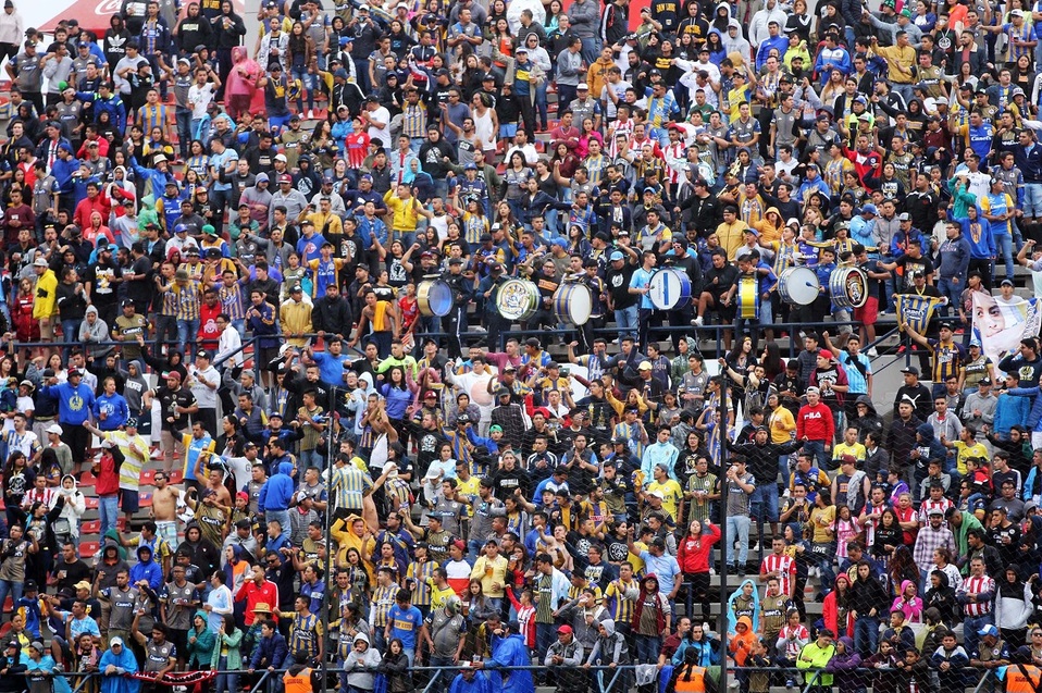Afición del Atlético de San Luis durante el duelo ante Tijuana en la Liga MX (Imago7)