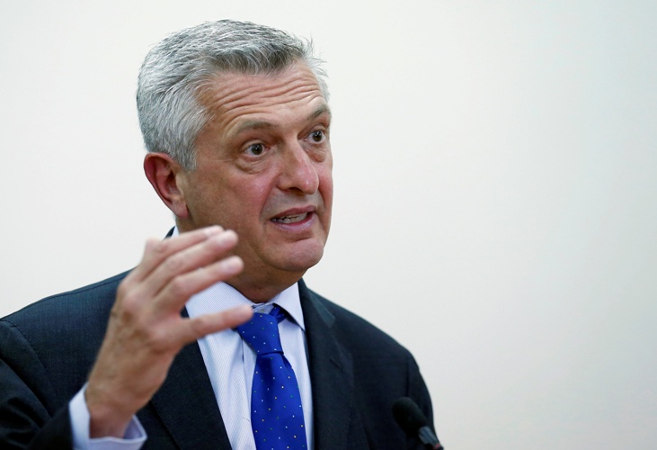 El alto comisionado de la ONU para los refugiados, Filippo Grandi/Reuters.