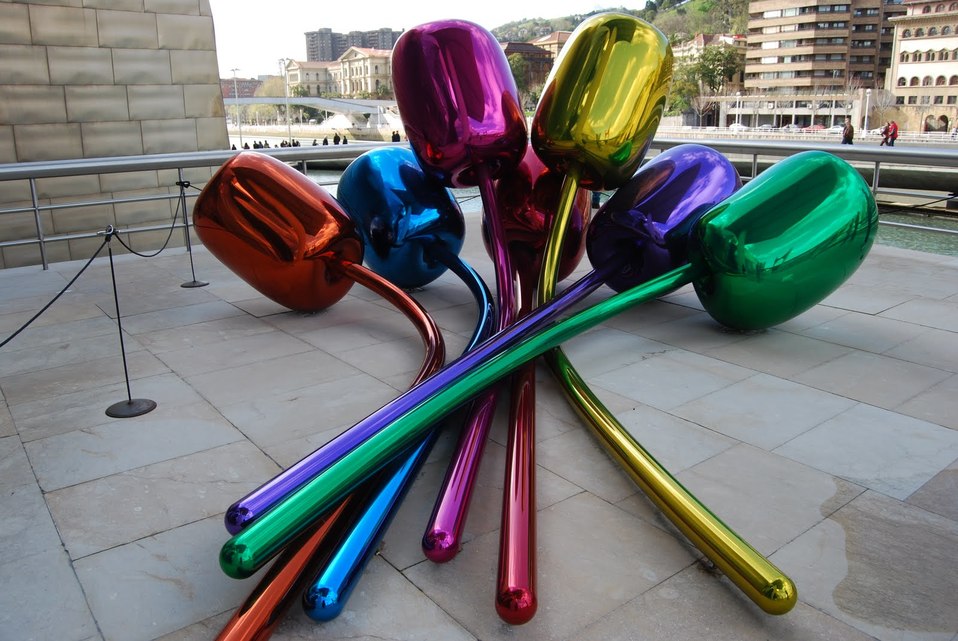 'Los Tulipanes' de Jeff Koons