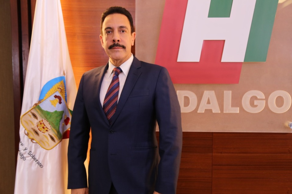 Omar Fayad Meneses, gobernador del estado de Hidalgo. (Alisson Moreno)