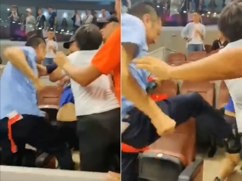 Pelea durante el Abierto de China (Especial)