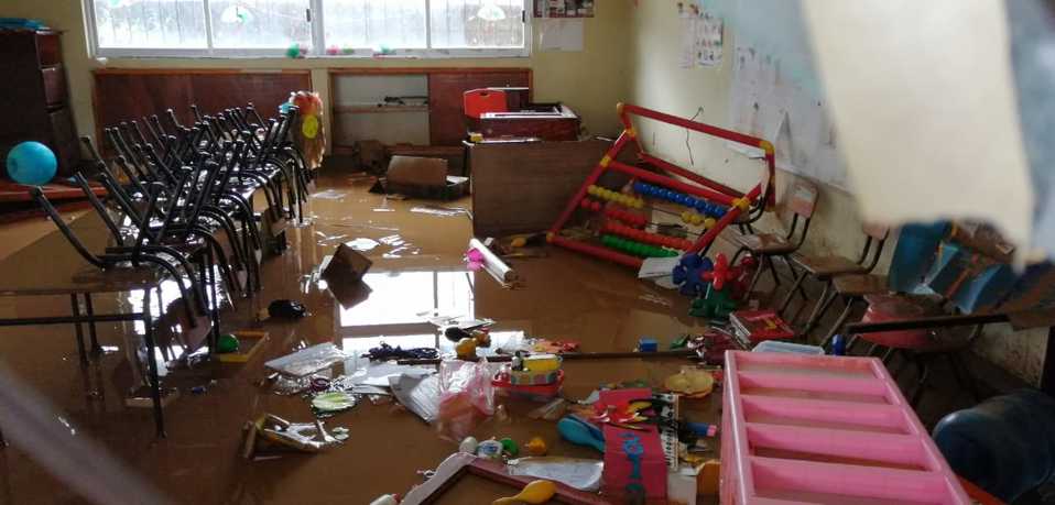 Autoridades reportaron que siete escuelas de tres municipios presentaron afectaciones. (Óscar Rodríguez)
