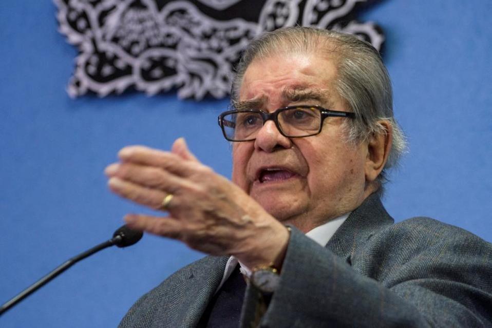 El historiador y antropólogo, Miguel León-Portilla. (Cuartoscuro)