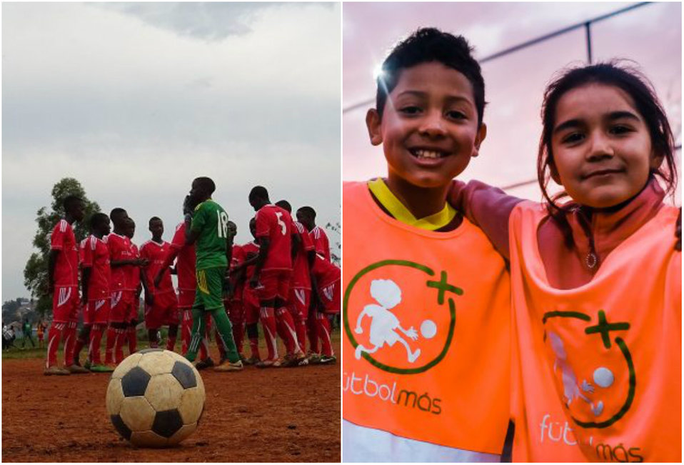 Fundaciones que apoyan la  diversidad en el futbol (www.watotowasoka.ug/futbolmas.org)