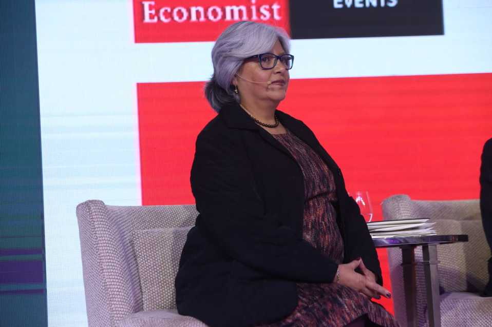 Graciela Márquez, secretaria de Economía, en Mexico Summit (Foto: Juan Carlos Bautista)