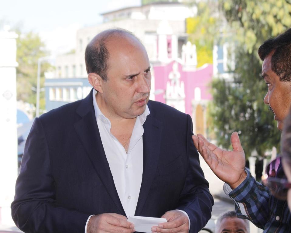 Manzanilla Prieto explicó que cuando el presidente viaja a un estado debe haber presencia militar o en naval. (Angélica Tenahua)