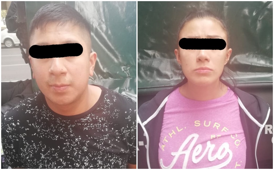 Una pareja fue detenida con droga en la alcaldía Iztapalapa | Especial