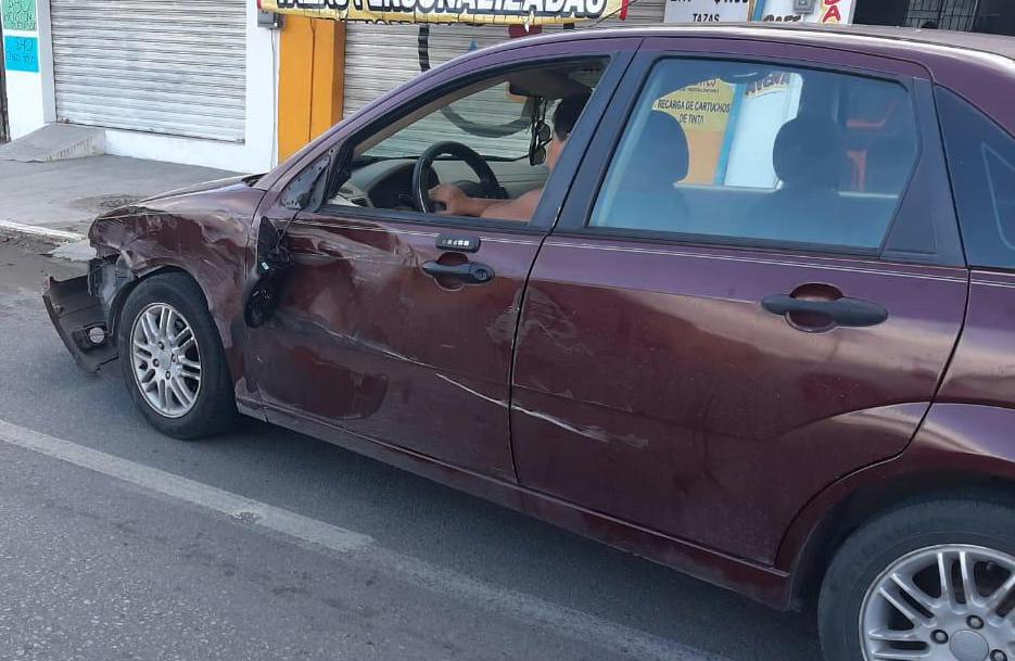 El vehículo siniestrado.