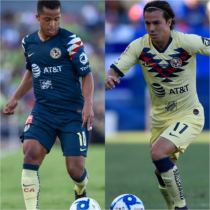 Giovani Dos Santos y Sebastián Córdova (Imago7)