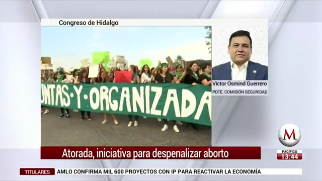 Hidalgo busca despenalizar el aborto: Víctor Guerrero
