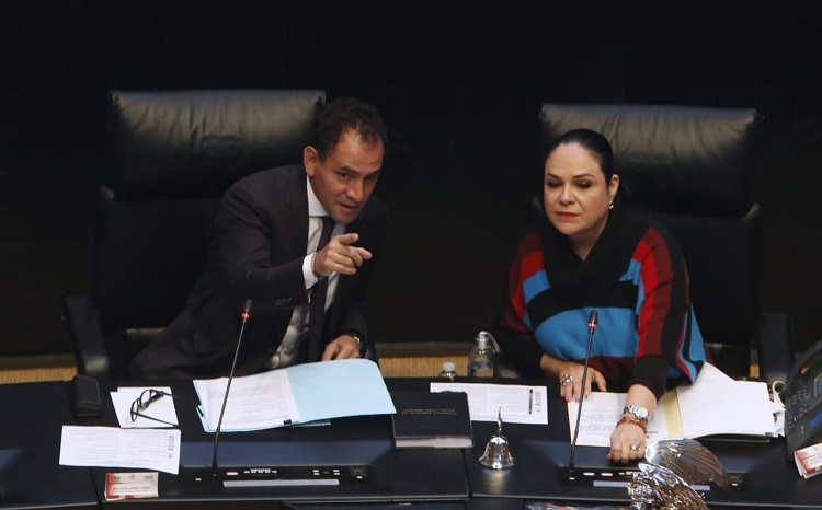 Arturo Herrera, secretario de Hacienda comparece en el Senado de la República. Foto: Ariana Pérez