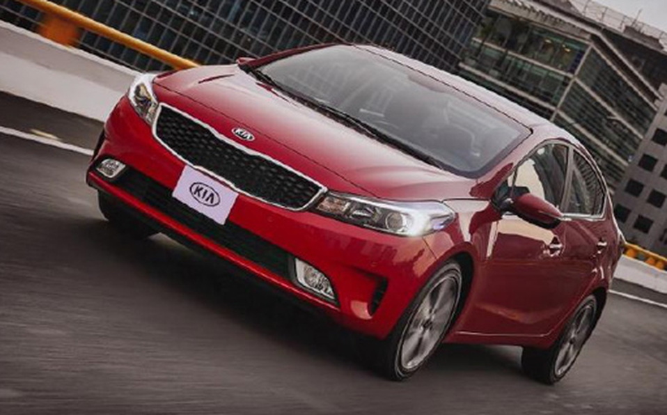 El modelo más vendido de la compañía fue el Kia Rio.