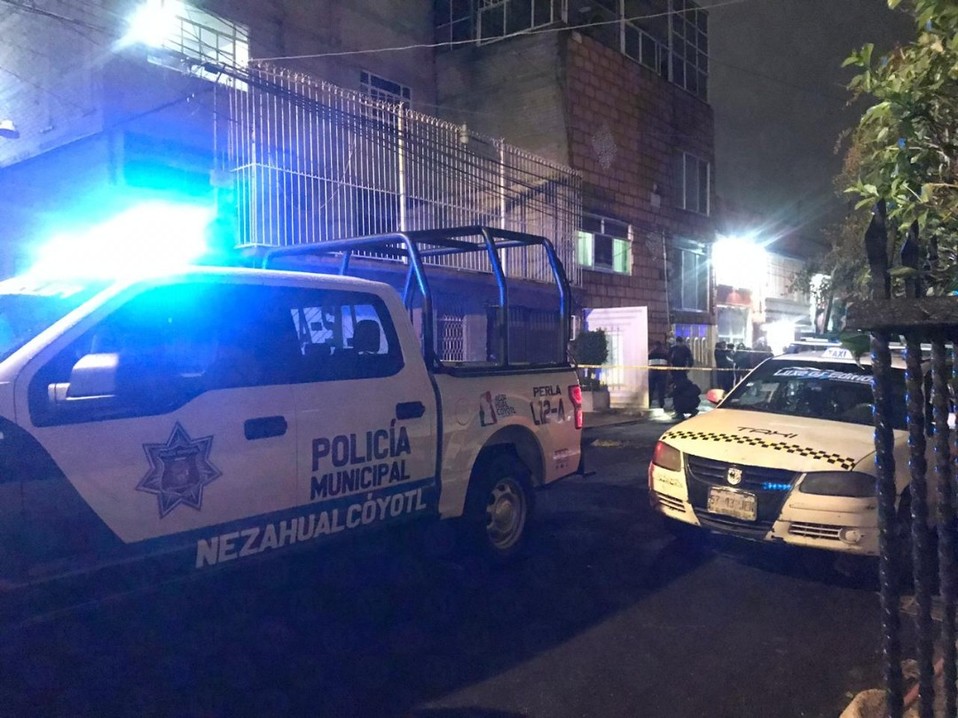La policía acordonó la zona. (Jorge Becerril)