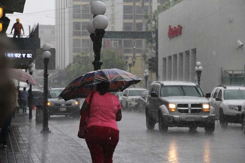 Lluvias en Tamaulipas (Foto/Yazmín Sánchez)