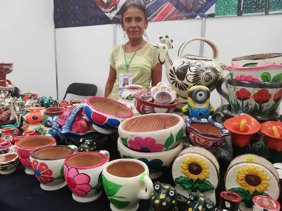 María Catarina Hernández, artesana de Huajutla, Hidalgo. (Elizabeth Hernández)