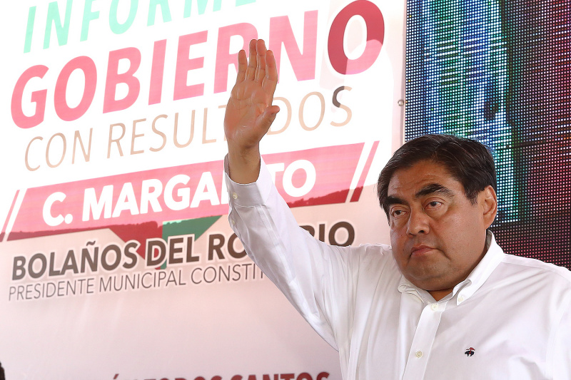 Miguel Barbosa Huerta, gobernador del estado de Puebla (Especial)