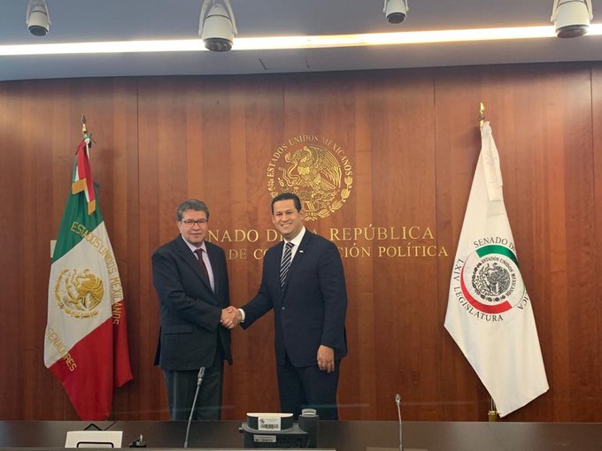 Monreal y Sinhué se reúnen por desaparición de poderes/Especial.