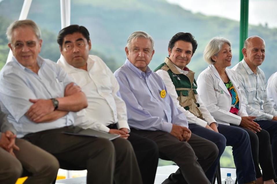 AMLO expresó su respaldo a Miguel Barbosa/Especial.