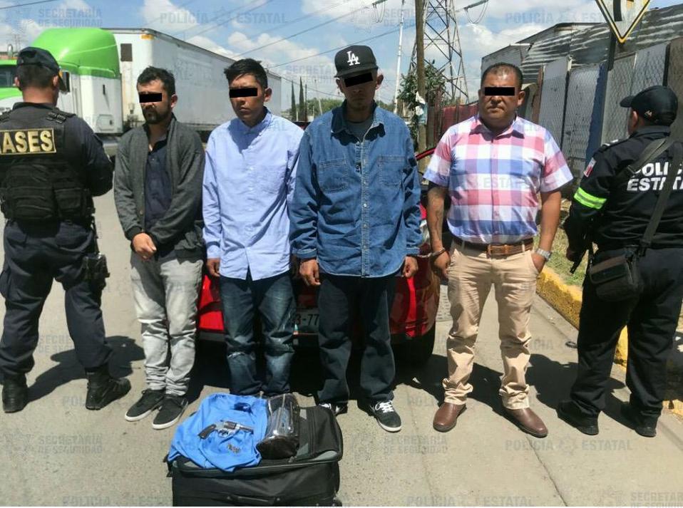 La detención fue en Tultitlán. (Especial)