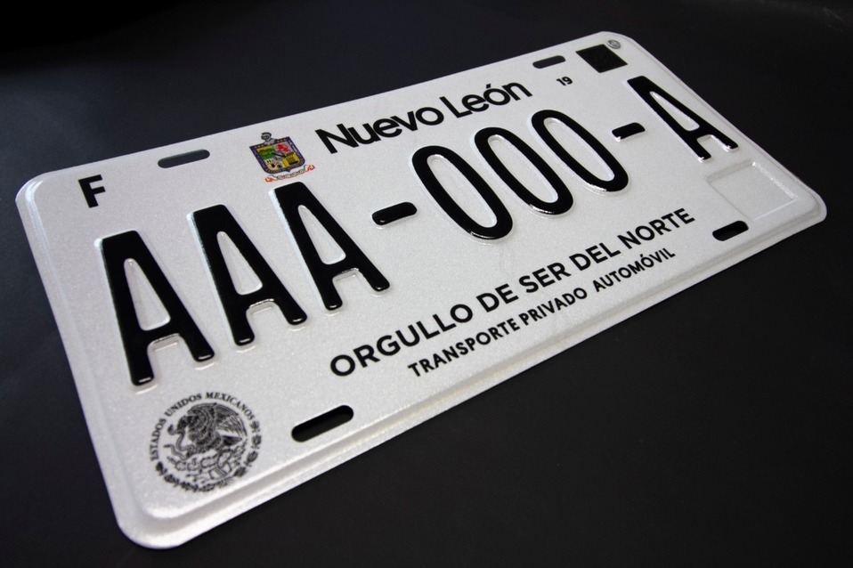 Las nuevas Placas contarán con la leyenda "Orgullo de Ser del Norte" (Foto: Orlando Maldonado)