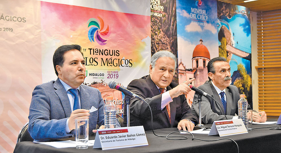 La presentación del evento que se realizará en Pachuca, Hidalgo, a finales de mes. (Wendy Vega)