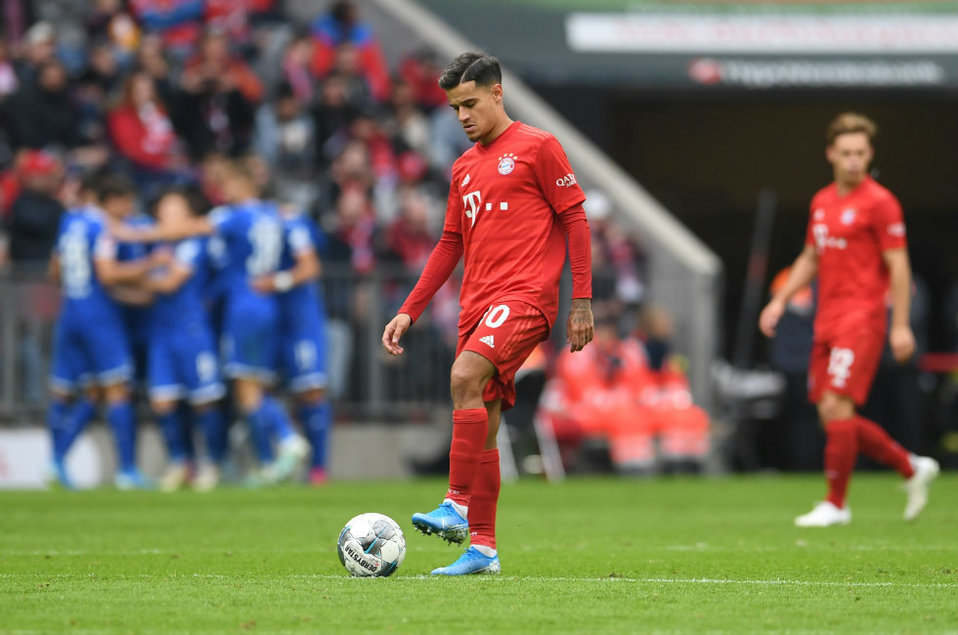 Bayern Múnich cayó sorpresivamente Hoffenheim (Reuters)