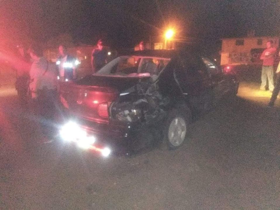 Choque contra tren en Altamira termina en violencia y Policía Estatal interviene (Foto/CORTESÍA)